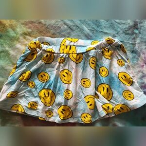 Posh Peanut Smiley Face Bamboo Skort